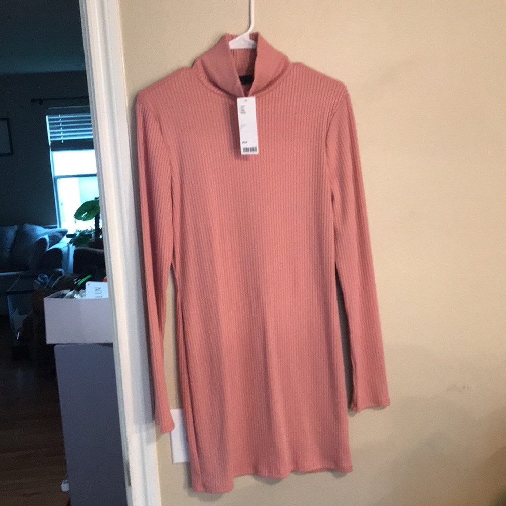 urban outfitters turtle neck dress